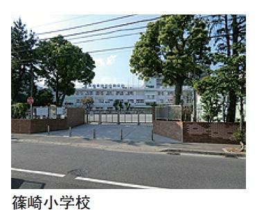 Primary school. Shinozaki until elementary school 400m