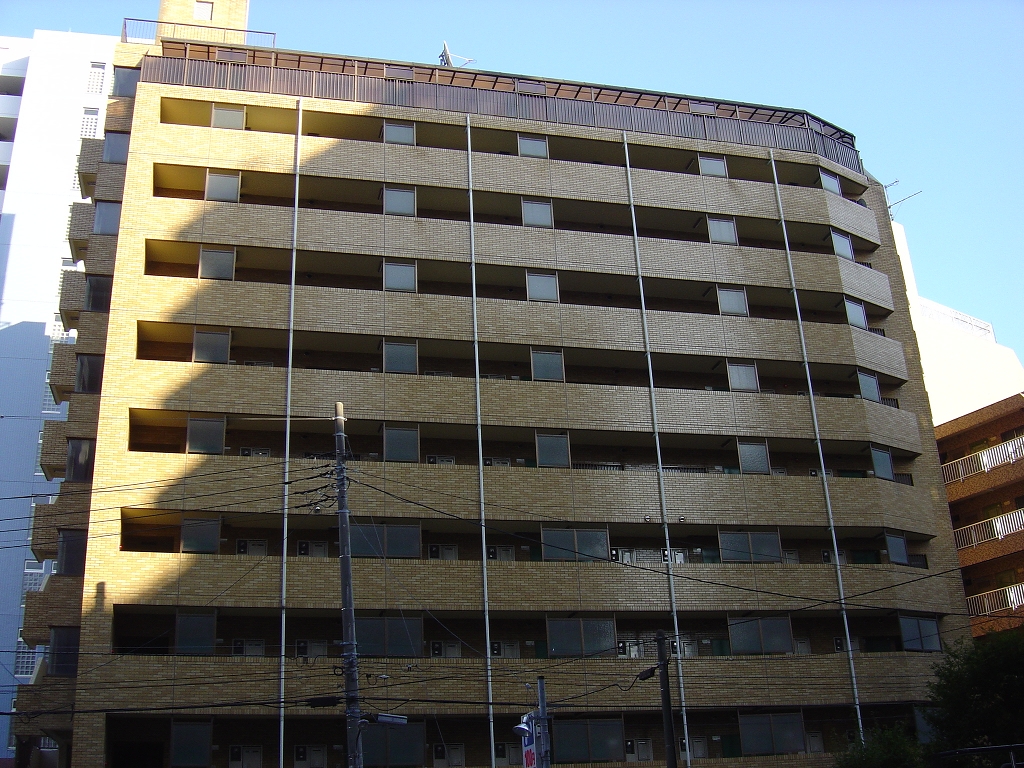 Building appearance. 10-storey, Tile Zhang