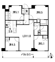 Floor: 4LDK, occupied area: 78.27 sq m, Price: 41.4 million yen, currently on sale