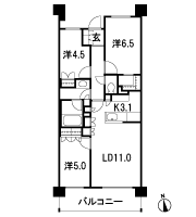 Floor: 3LDK, occupied area: 67.63 sq m, Price: TBD
