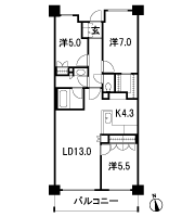 Floor: 3LDK, occupied area: 74.68 sq m, Price: 35,300,000 yen, now on sale