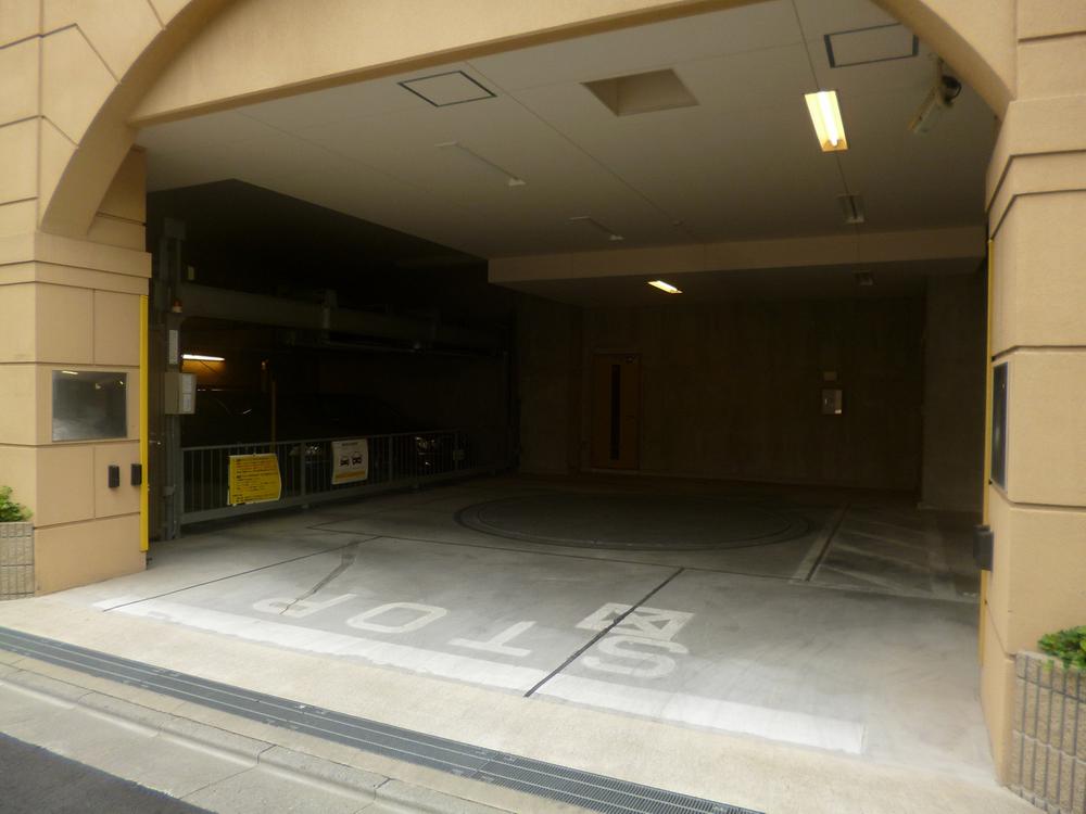 Parking lot. Common areas