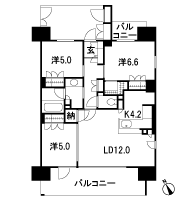 Floor: 3LDK + WIC + N, the occupied area: 74.76 sq m, Price: 44,900,000 yen ・ 47,700,000 yen, now on sale