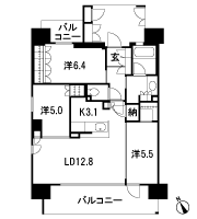 Floor: 3LDK + WIC + N, the occupied area: 73.89 sq m, Price: 42,800,000 yen ・ 45,700,000 yen, now on sale