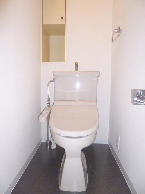 Toilet. Shower toilet new exchange already.