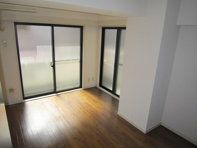 Living and room. Bright two-sided lighting Western-style