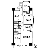 Floor: 4LDK + SWIC + FC + SIC, the occupied area: 80.98 sq m, Price: 42,650,000 yen, now on sale