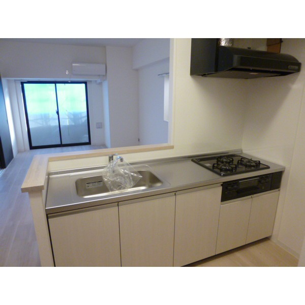 Kitchen. It is a photograph of 201, Room