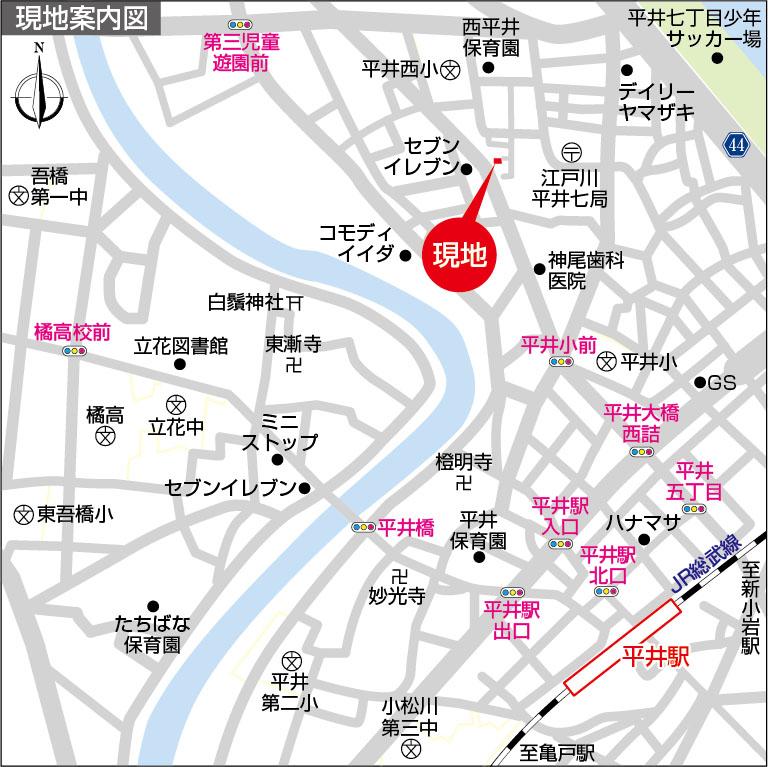 Local guide map