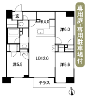 Floor: 3LDK + 3WIC + SIC, the occupied area: 71.62 sq m, price: 38 million yen, currently on sale