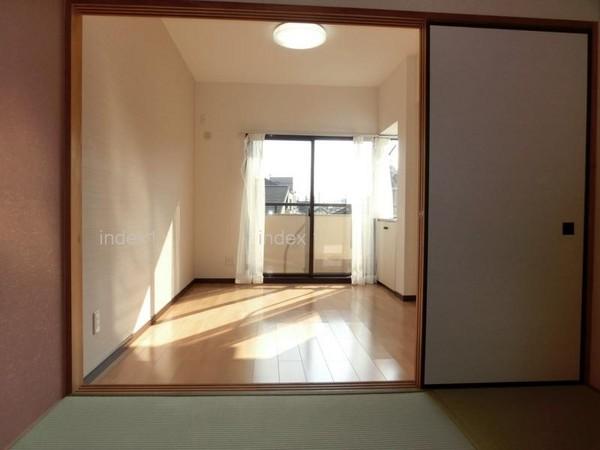 Non-living room. You can also use to open to open the sliding door