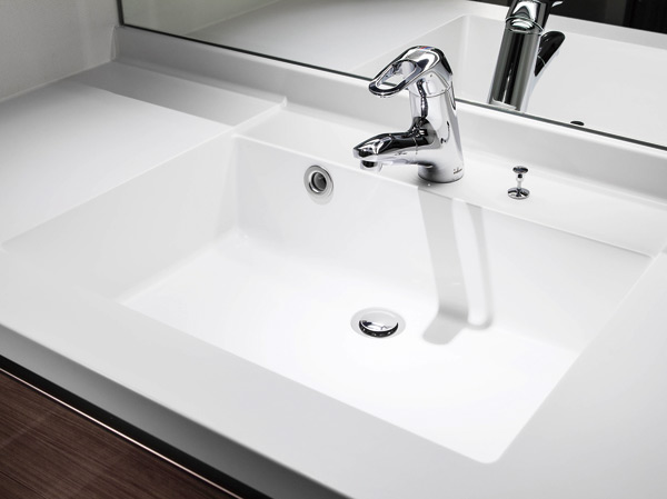 Bathing-wash room.  [Bowl-integrated counter] (Same specifications)