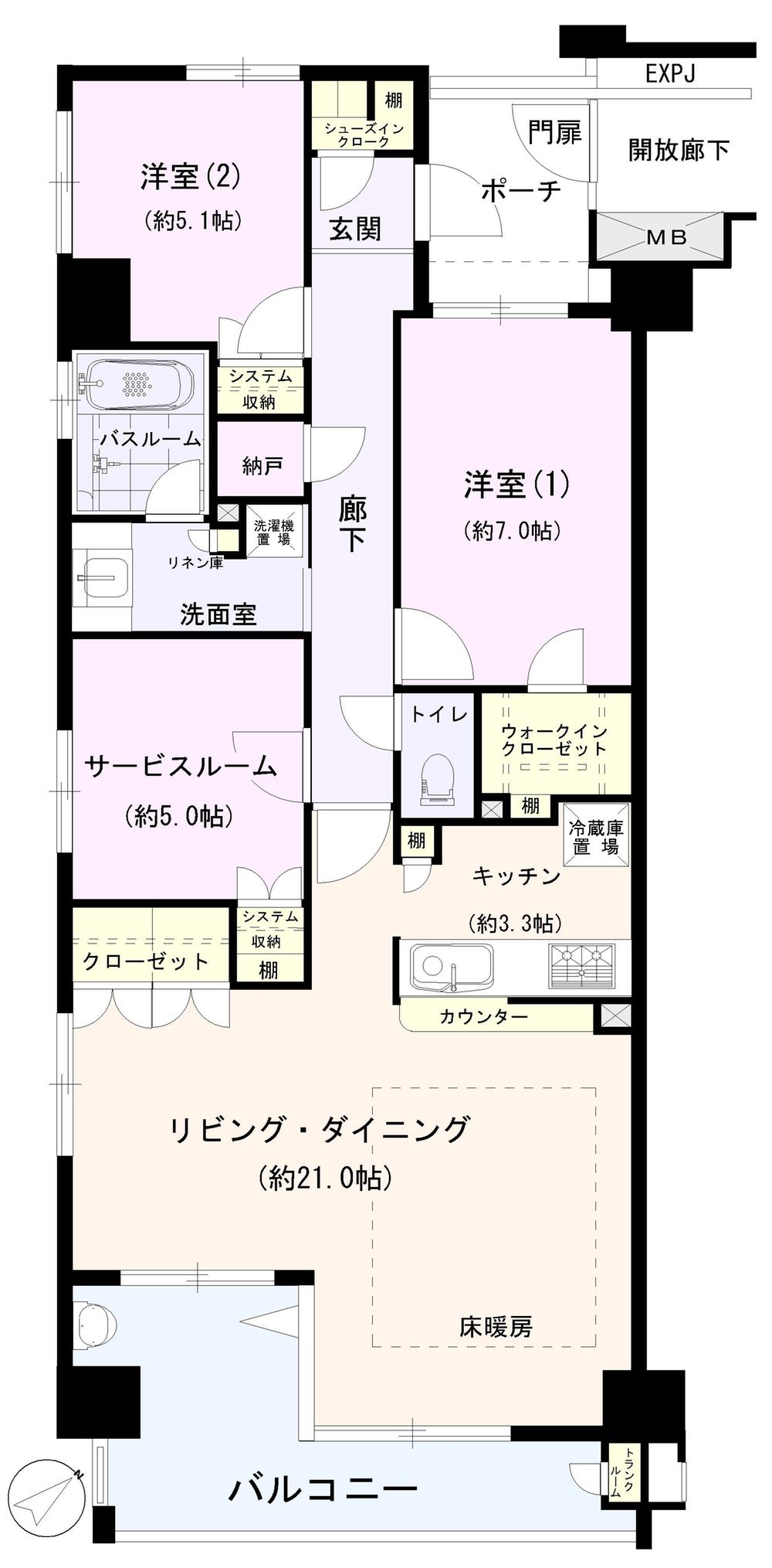 Edogawa-ku, Tokyo Nishikasai 3