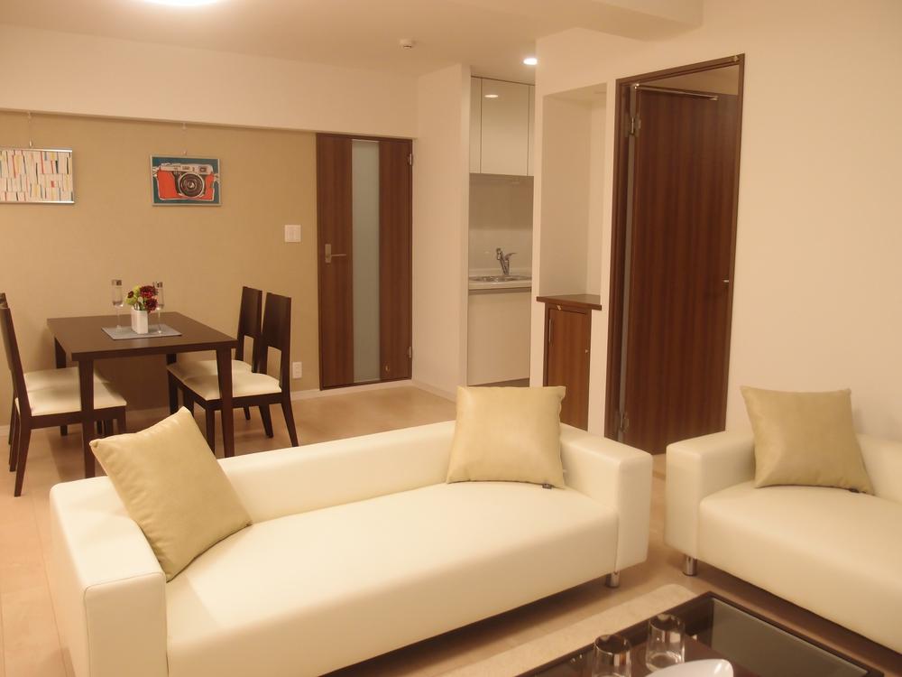 Living. Indoor (12 May 2013) Shooting About 15.2 tatami LDK, Furnished