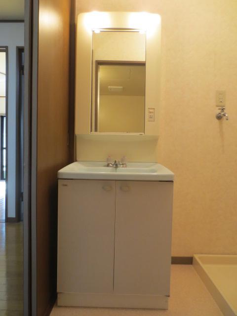 Washroom. Independent wash basin
