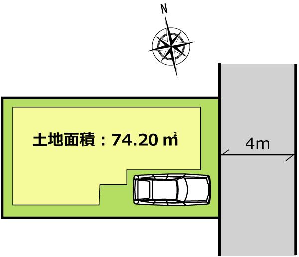 38,800,000 yen, 2LDK + 2S (storeroom), Land area 74.2 sq m , Building area 86.89 sq m