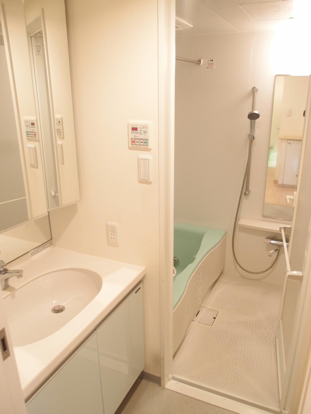 Wash basin, toilet. bathroom