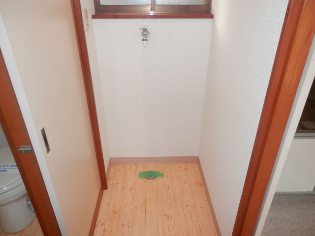 Other room space. Washing machine in the room