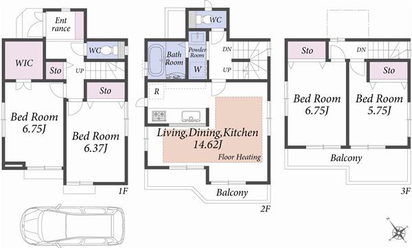 Floor plan. Floor plan E Building