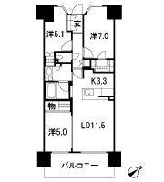 Floor: 3LDK + WIC, the occupied area: 71.26 sq m, Price: 47,680,000 yen ・ 51,380,000 yen, now on sale
