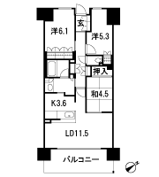 Floor: 3LDK, occupied area: 70.68 sq m, Price: 45,080,000 yen, now on sale