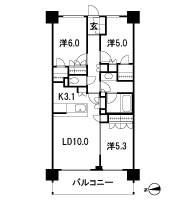 Floor: 3LDK + 2WIC, occupied area: 68.97 sq m, Price: 39,300,000 yen, now on sale