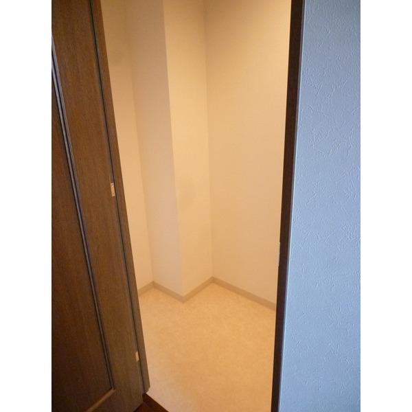 Non-living room. Washing machine Storage