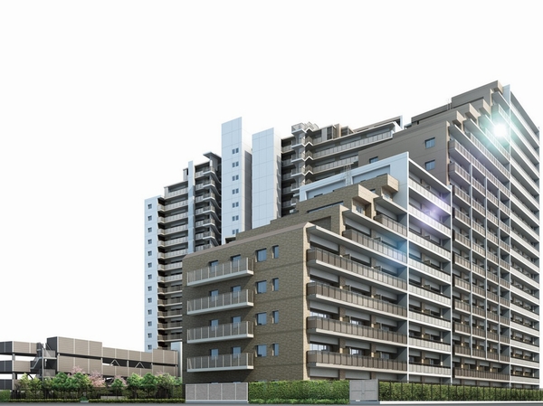 Exterior - Rendering ※ Which was raised to draw based on the drawings of the planning stage, In fact a slightly different