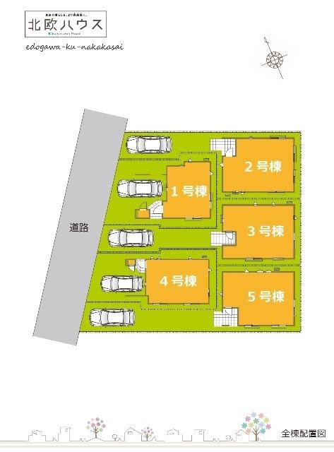The entire compartment Figure. All building layout plan
