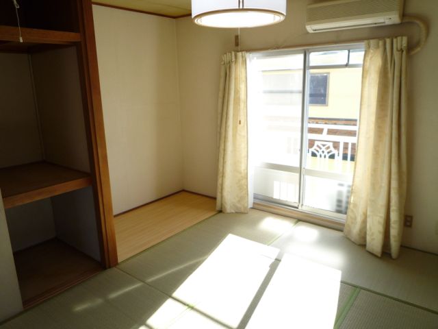 Living and room. Sunny Japanese-style