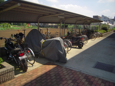 Other common areas. Is a bicycle parking lot