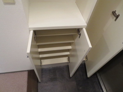 Entrance. It can be used widely entrance and there is a shoe box. 