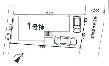 Compartment figure. 39,800,000 yen, 3LDK, Land area 100.04 sq m , Building area 77.76 sq m