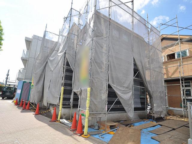 Local appearance photo. Field landscape During construction