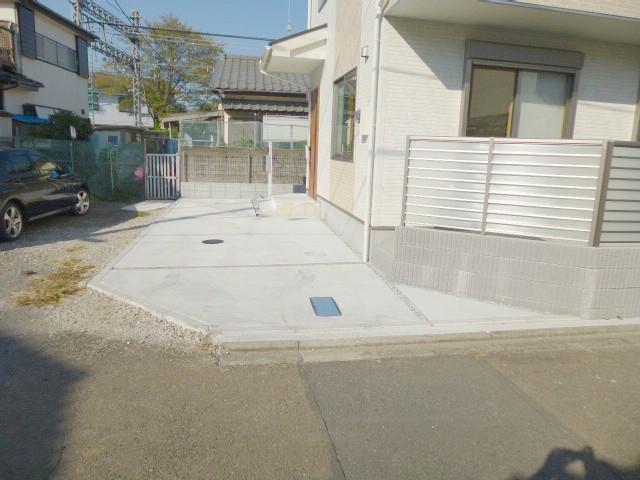 Parking lot. Car space