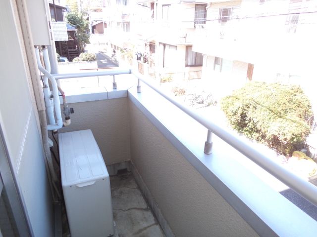 Balcony. Two-burner gas stove installation Allowed