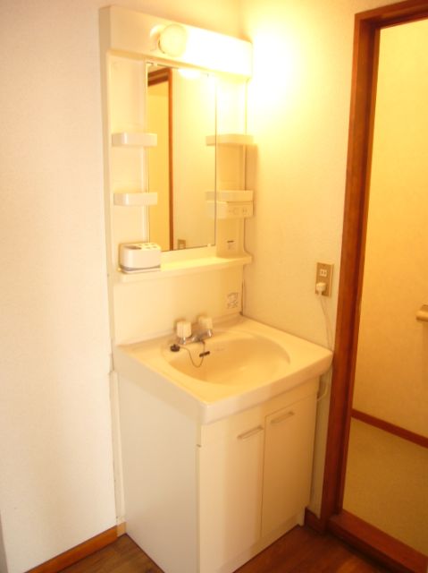 Washroom. Bathroom vanity