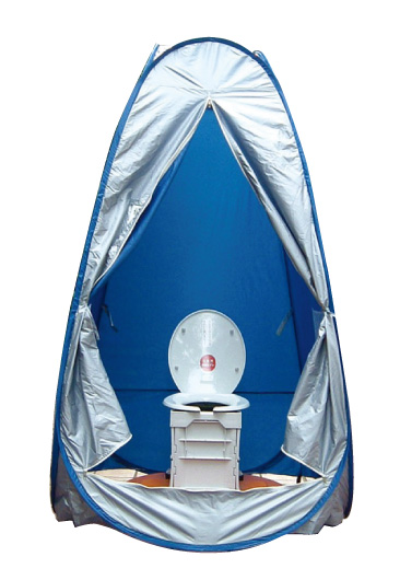 earthquake ・ Disaster-prevention measures.  [Emergency manhole toilet] Sanitary emergency toilet using the manhole. You can also comfortably installed in a super-lightweight one-touch assembly tent. Adopt a safe western style toilet in the elderly and children.