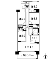 Floor: 4LDK + WIC + SIC, the occupied area: 88 sq m, price: 38 million yen (tentative)