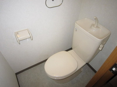 Toilet. It settles down space