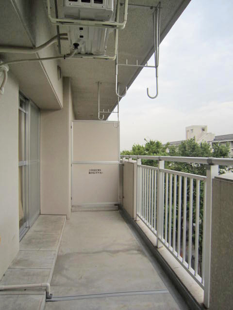 Balcony. Spacious balcony