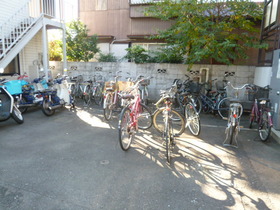 Other common areas. Bicycle shelter equipped