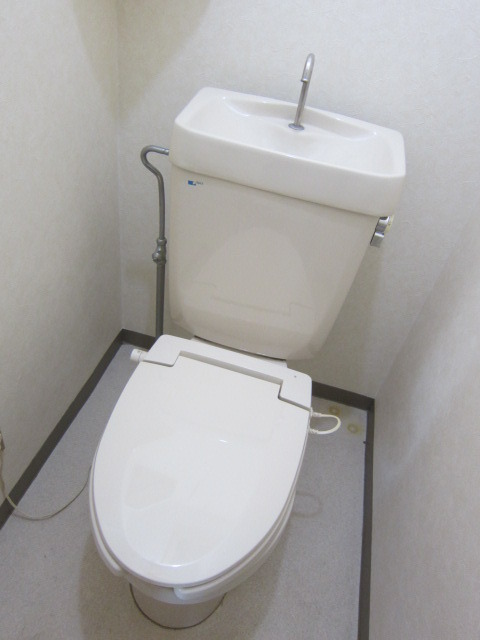 Toilet. It is a toilet with a clean