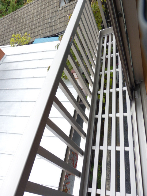 Balcony. Flower box