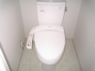 Toilet. Wash warm water toilet seat