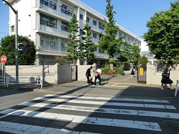 Junior high school. 1100m to Fuchu sixth junior high school