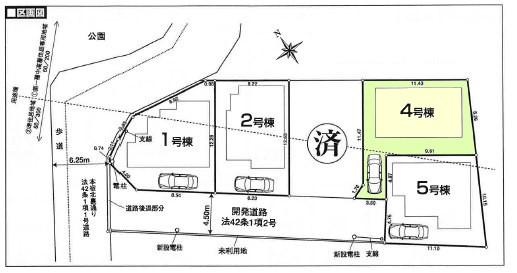 Compartment figure. 40,800,000 yen, 4LDK, Land area 102.5 sq m , Building area 97.08 sq m compartment view