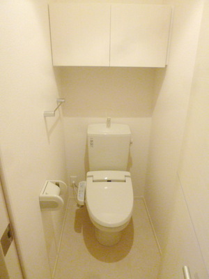 Toilet. With warm water washing toilet seat