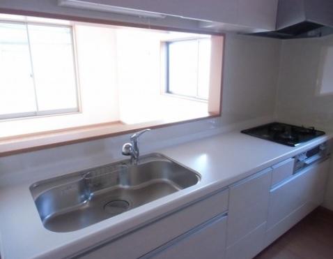 Kitchen. You can also share the family time while the wet work.