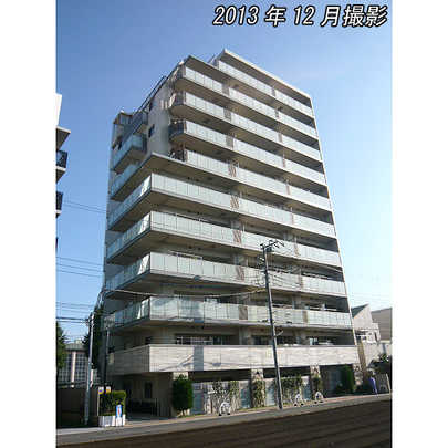 Local appearance photo. February 2009 Built. Yang per at the 11th floor roof balcony dwelling unit ・ Good view.